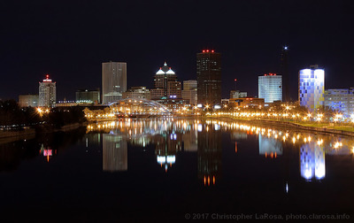 Rochester at Night